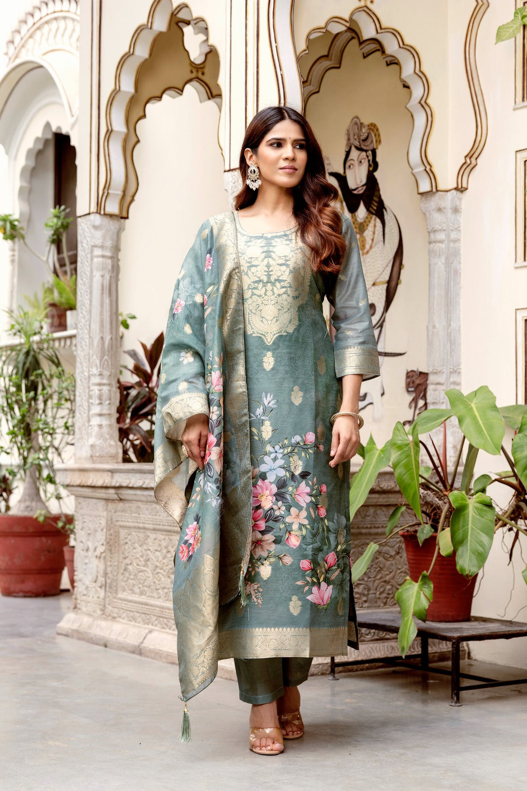 Kurti | PURE VISCOSE JAQUARD