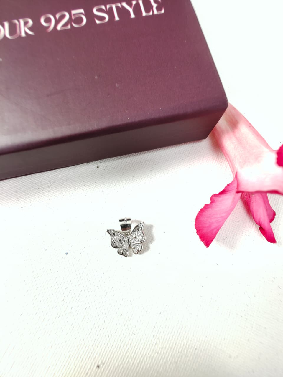 The Shimmering Butterfly Pendant.