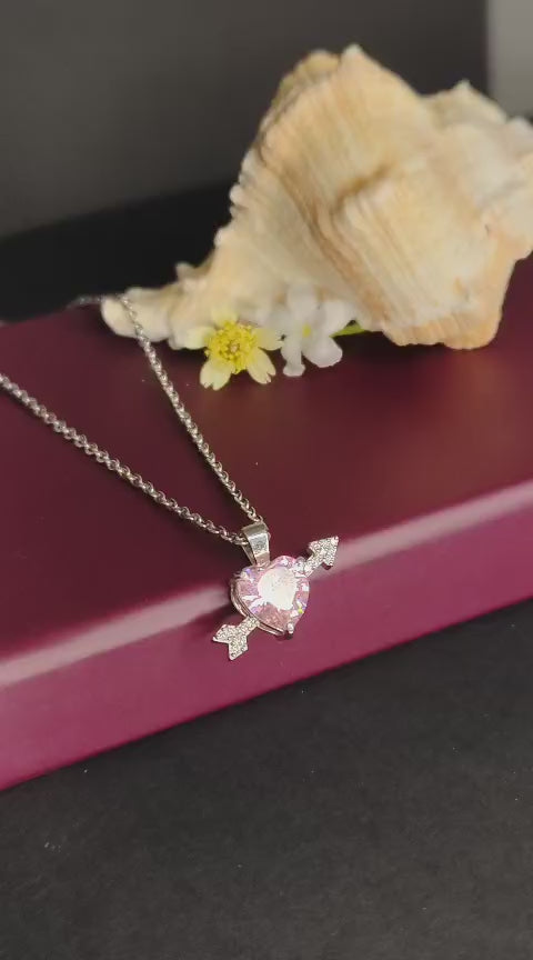 The Cupid's Kiss Pendant Necklace.