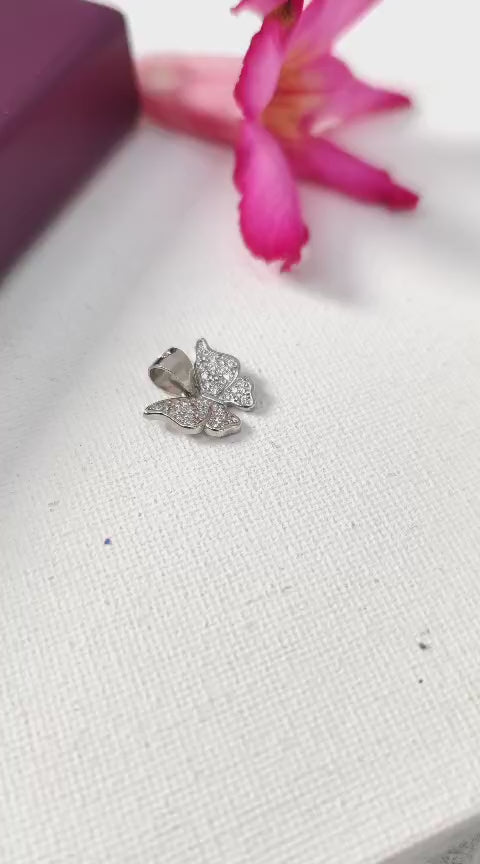 The Shimmering Butterfly Pendant.